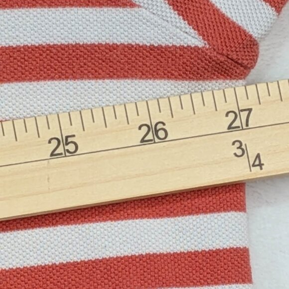 Polo Ralph Lauren Shirt Mens 2XLT Coral Striped Ivy League Country Club Preppy - Picture 6 of 11